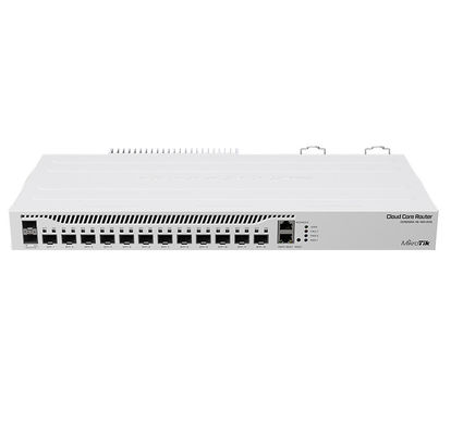 Mikrotik CCR2004-1G-12S+2XS 15-port penuh RJ45 10G 25Gpbs Fiber Optik RouterOS Router Wifi