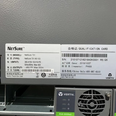 Modul Penyearah Tertanam NetSure731 A61-S3 Kabinet Komunikasi Adaptor 9U
