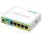MikroTik RB750UPr2 (hEX PoE lite) RouterOS 5 100M port Ethernet router kabel 24V POE switch