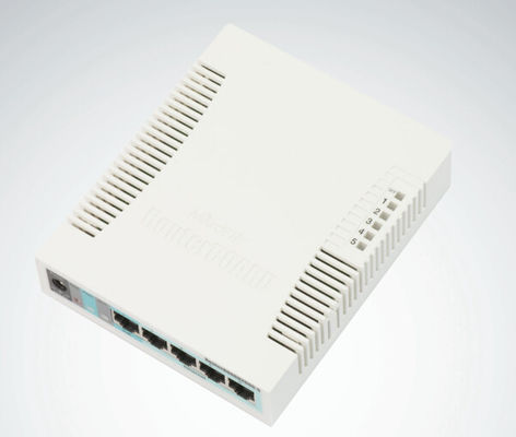 11W SFP RB260GS 5 Port Gigabit Beralih MikroTik CSS106-5G-1S