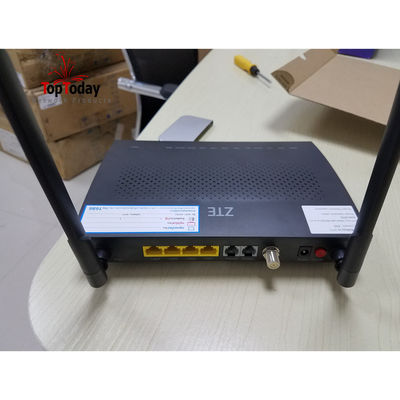 ZTE Optical Cat ZXHN F668 GPON ONT ONU 4GE + 2POST + CATV dengan WIFI