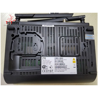 ZTE Optical Cat ZXHN F668 GPON ONT ONU 4GE + 2POST + CATV dengan WIFI